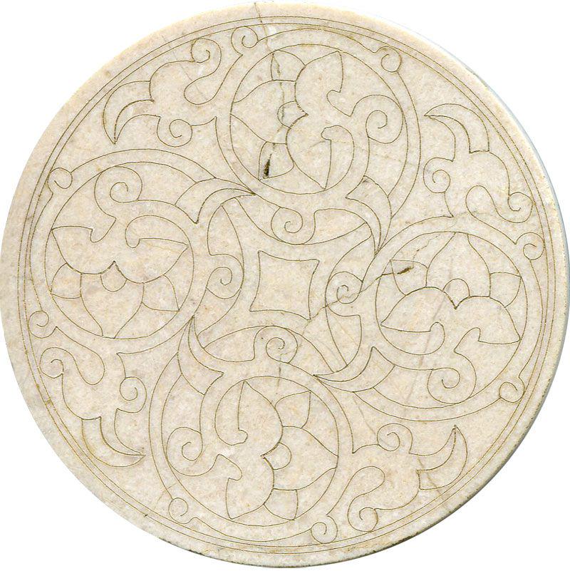 Тозетка Crema Marfil  Marbl Tile № -6 золото (n048397) |10х10