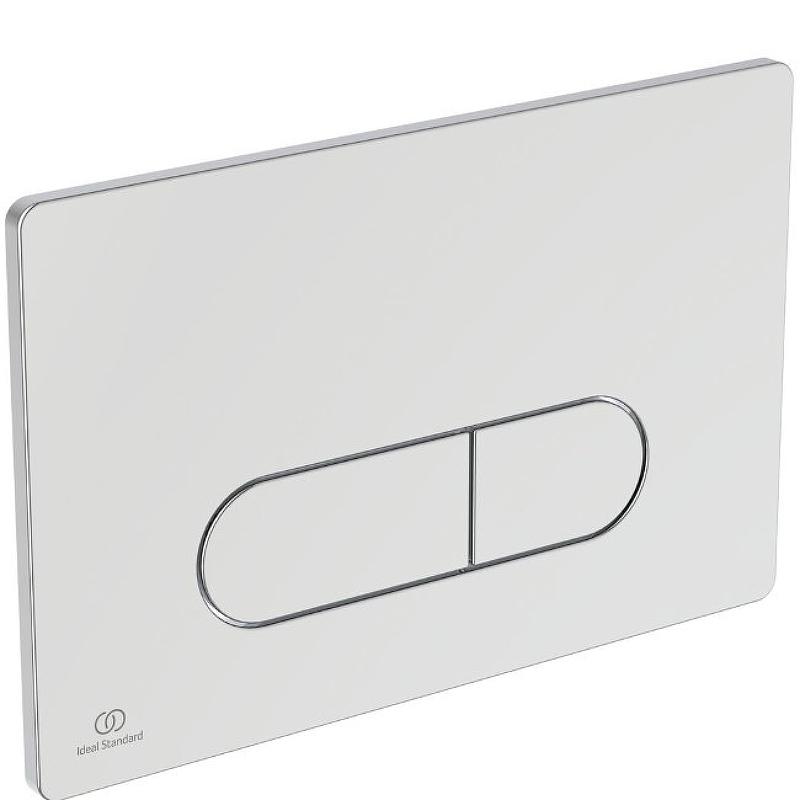 Клавиша двойного смыва, (цв.хром), Prosys Oleas ZZ