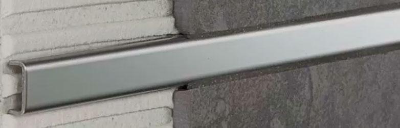 LDS/10 Декоративный профиль silver  satin 1x270