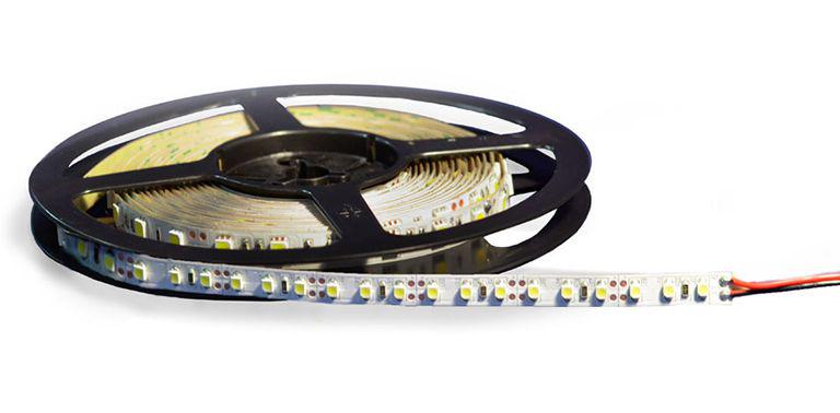 Светодиодная лента LQ3528IP20-60WW 24B тепло белый, 4,8 Вт/м, цена за 5 м/п