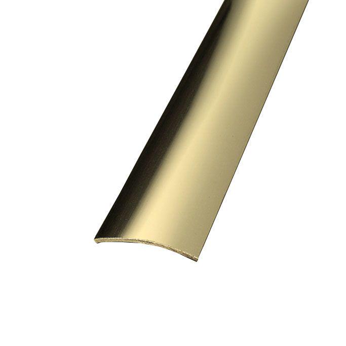 026/F Профили для пола одноуровневые polished brass 3*93 см ZZ