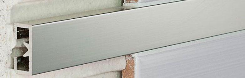 LDT/15 Алюминевый декоративный профиль titanium bright polished  1.5x270