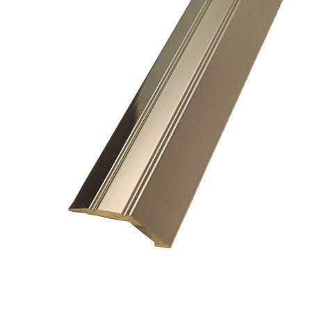 357/F Профили для пола разноуровневые polished brass 4.4x270 ZZ