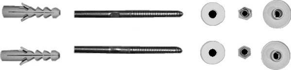 Крепеж для умывальника (тип М10х140 мм, 2 шт. в комплекте), Ideal Standard ZZ