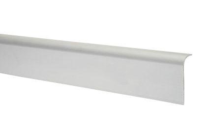 97/4 SF Алюминиевый анодированный плинтус серебро матовое 4x200 ZZ