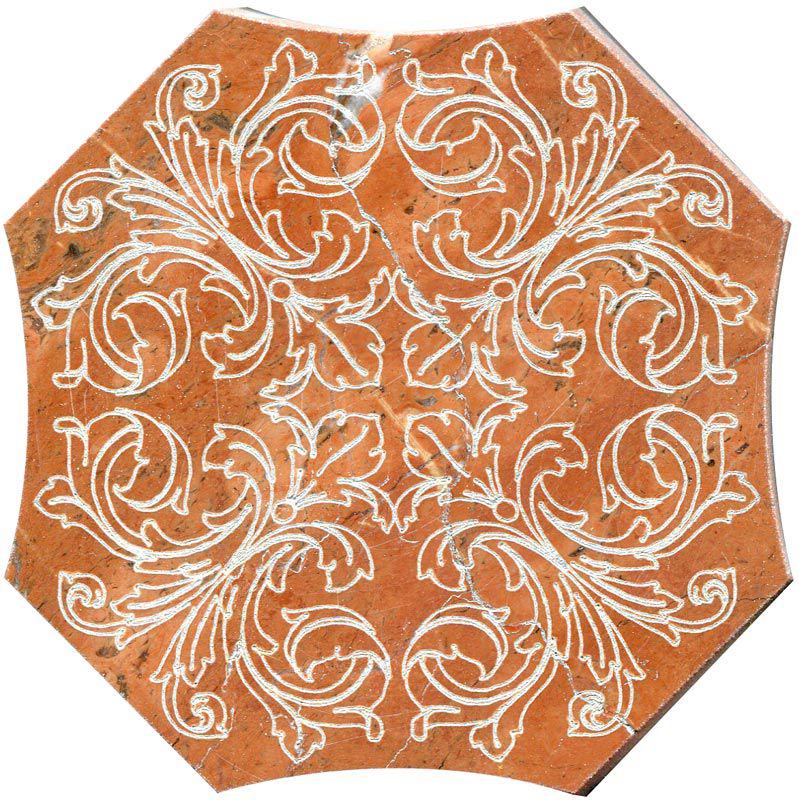 Тозетка Rojo Alicante Primera Marbl Tile № -2 серебро (n048413) |10х10