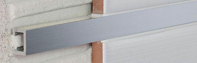 LCF/10 (LDF/10) Декоративный профиль smoked satin polished aluminium 1x270 XX