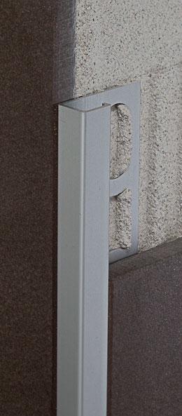 ZQAN/100 Профиль в форме прямого угла anodised aluminium silver 1x270