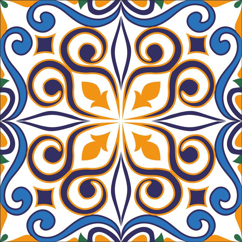 Декор Arabieska-8 для коллекции Капри |20х20