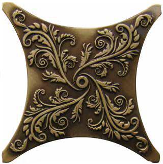 Вставка Estrella E1 1704 BRSA  Бронза Сатинированная ХХ |6.7x6.7