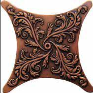 Вставка Estrella E1 1704 COSA Медь Сатинированная ХХ |6.7x6.7