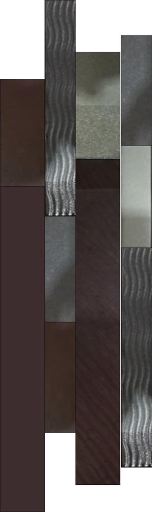 Мозаика стеклянная  Yukon |14х47.3