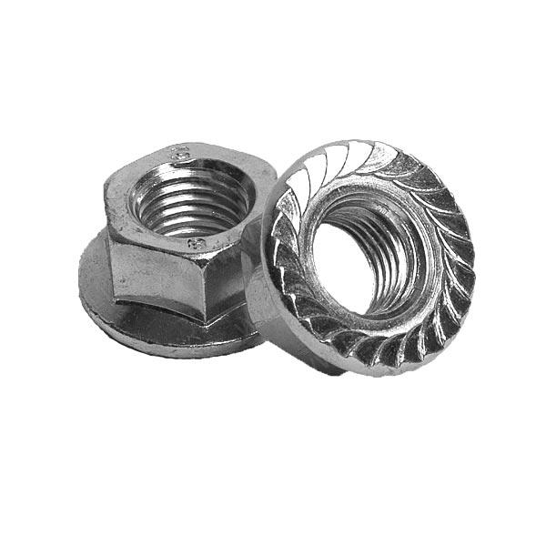 Гайка с фланцем М6x8,DIN