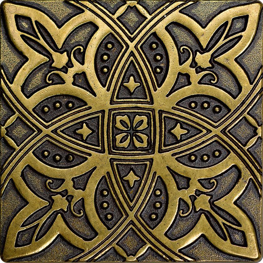 Декоративная вставка из бронзы Zodiac l5x5 XX