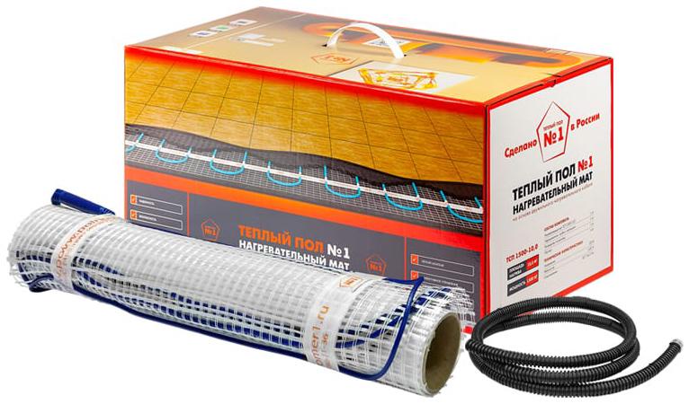 Комплект двухжильного нагревательного мата "Теплый пол №1" ТСП-1280 -8 м2