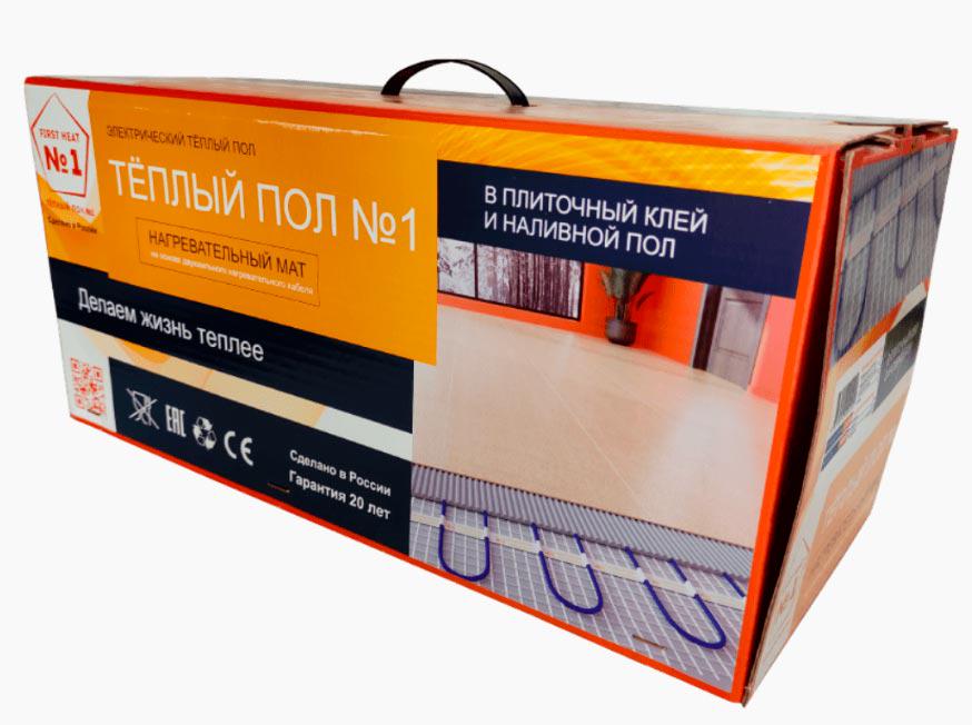 Комплект двухжильного нагревательного мата "Теплый пол №1" ТСП-1800-12 м2