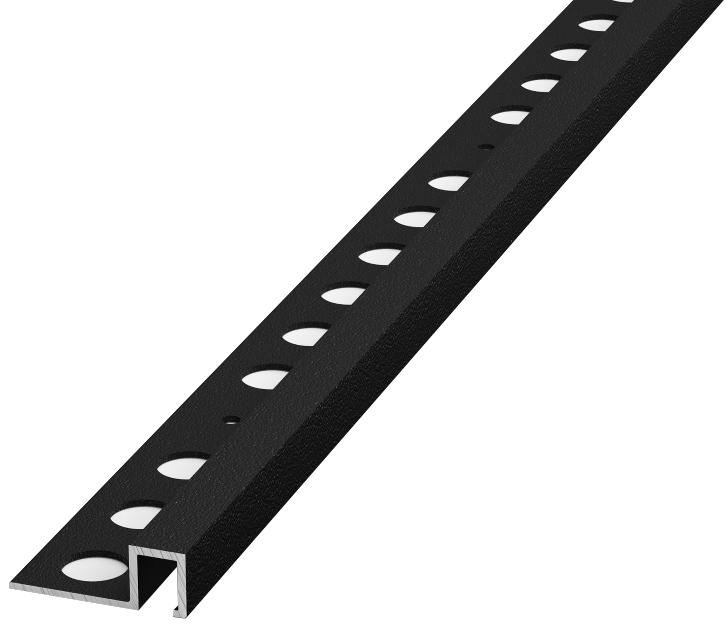 Профиль окантовочный черный  ПК 11-8.2700.15