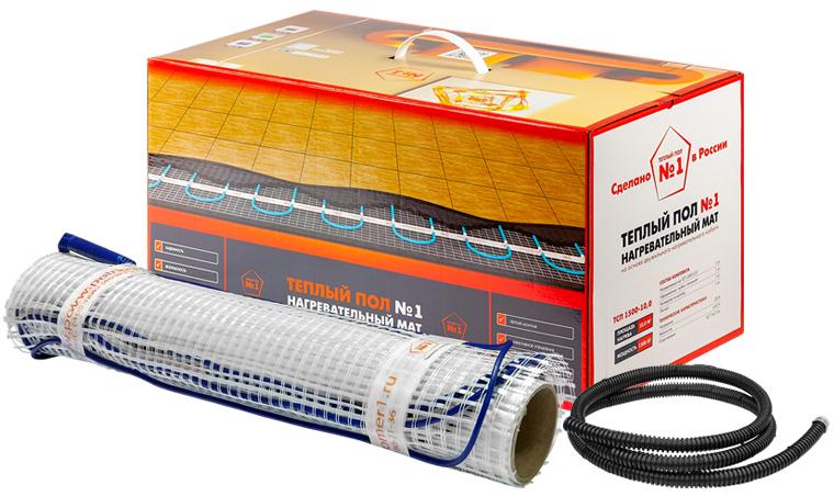 Комплект двухжильного нагревательного мата "Теплый пол №1" ТСП-2400-15 м2 (160 вт)