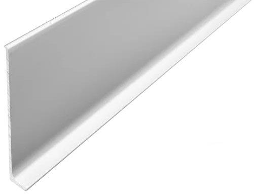 Плинтус ПЛ 80.2500.501л алюм.анодир.серебро H=7,85 см  250см  (заказ кратно 12 шт)ZZ | 8х250