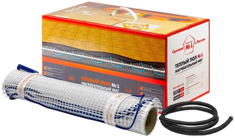 Комплект двухжильного нагревательного мата "Теплый пол №1" ТСП-1600-10 м2