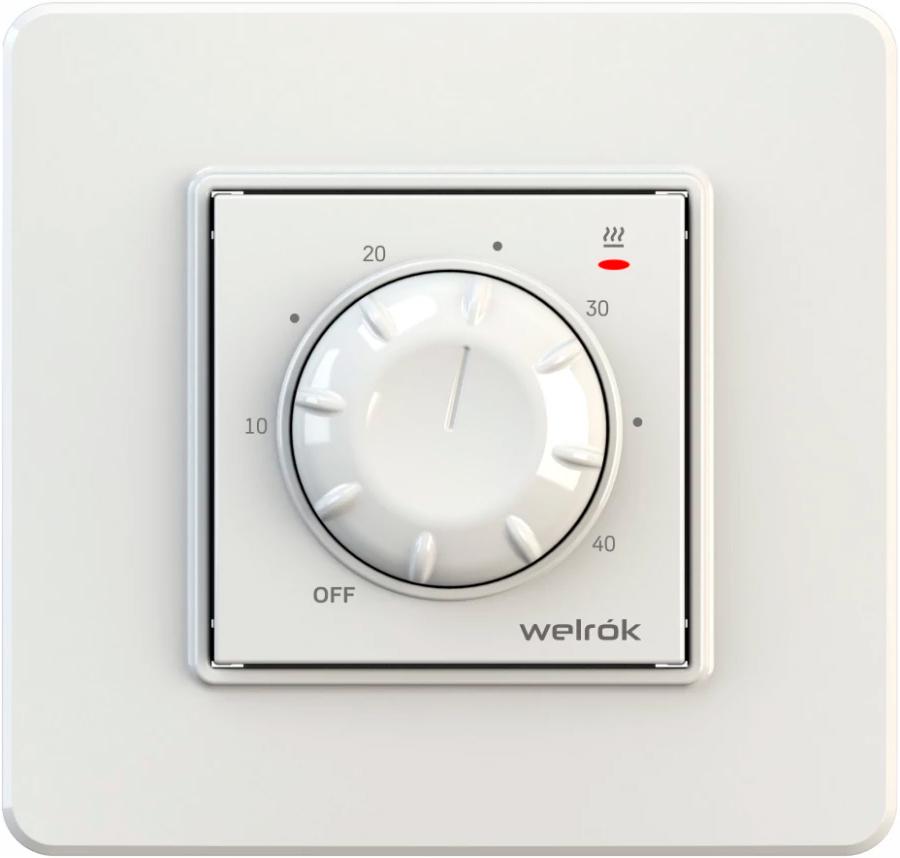 Терморегулятор мех.Welrok RTP белый
