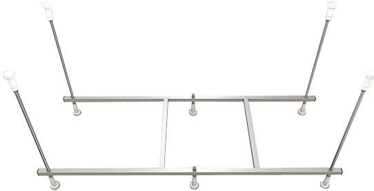 Сборный каркас к ванне ADELINA 150 см шпильки (AV.0010150K), ZZ