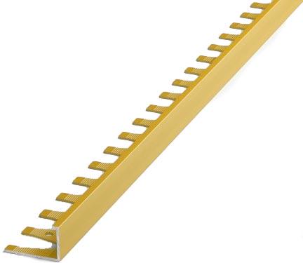 Профиль окантовочный алюм. ПК02.2700.02л 21х11мм