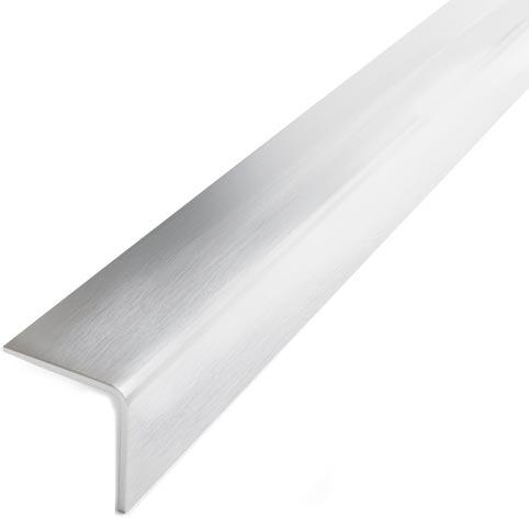 Профиль для  внешних углов  нерж.сталь полир. ПУ 15НСП .270 см