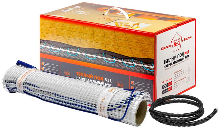 Комплект двухжильного нагревательного мата "Теплый пол №1" ТСП-150-1 м2 (160-1м2)