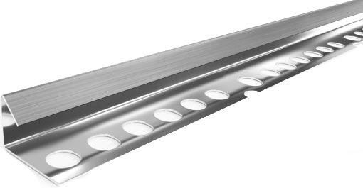 Профиль для плитки  внутреннийПК 18-10 НСП нерж.сталь полир H=10   270см  ZZ |12х270