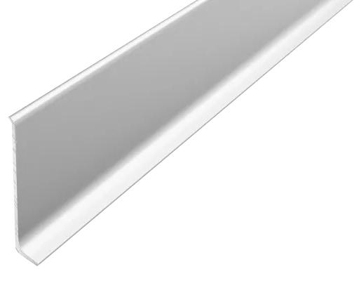 Плинтус ПЛ 60.2500.01л алюм.анодир.серебро H=5,85 см  250см  (заказ кратно 10 шт)ZZ | 6х250