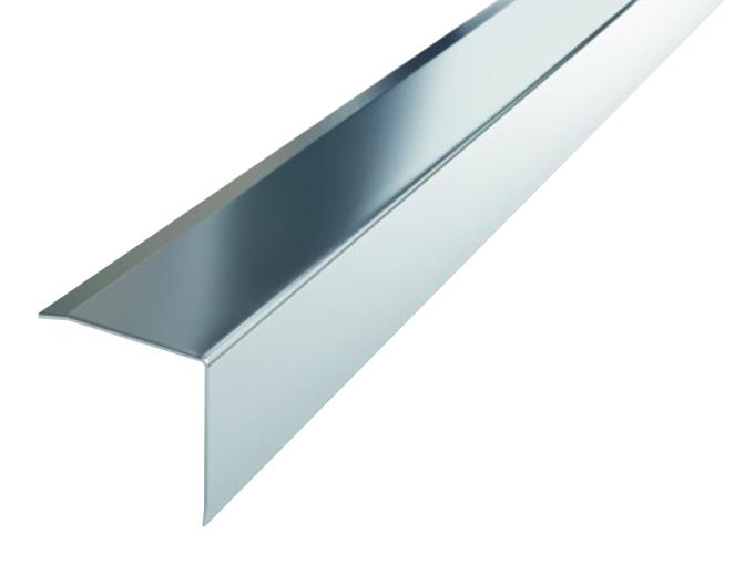 Профиль защитный для внешн.углов нерж.сталь полир. ПУ50-1НСП .  H=50мм 270 см ZZ