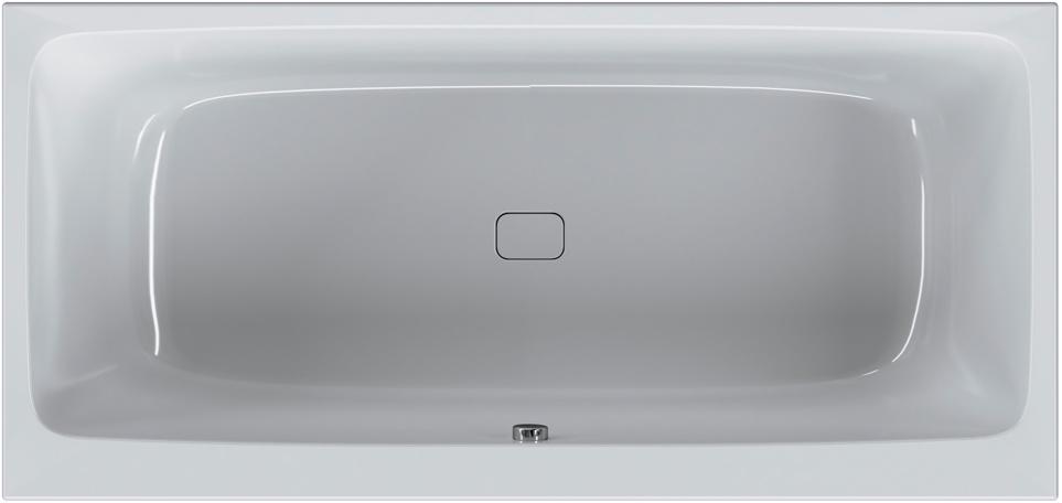 Ванна акриловая FUNC 170x80 см, без каркаса и слива-перелива, ZZ