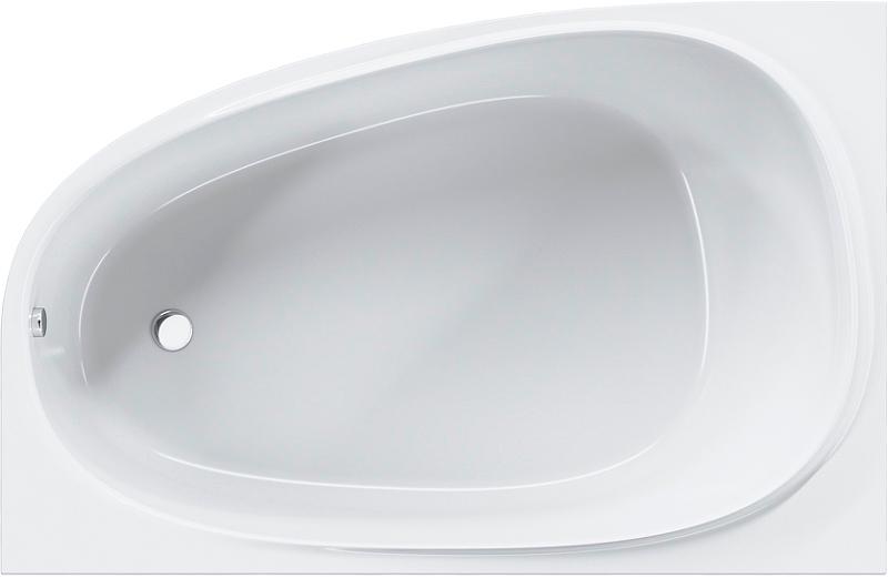 Ванна акриловая 170х110 см, правая, (без каркаса, панели и сифона) ZZ