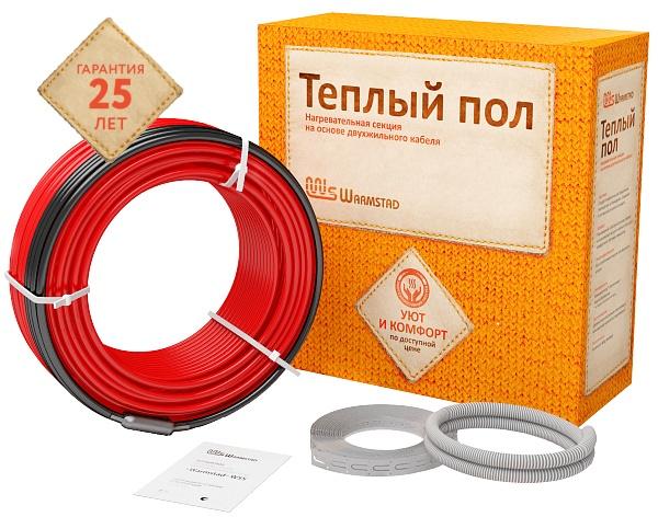 Секция нагревательная кабель"Warmstad"WSS 15,5м/220 Вт
