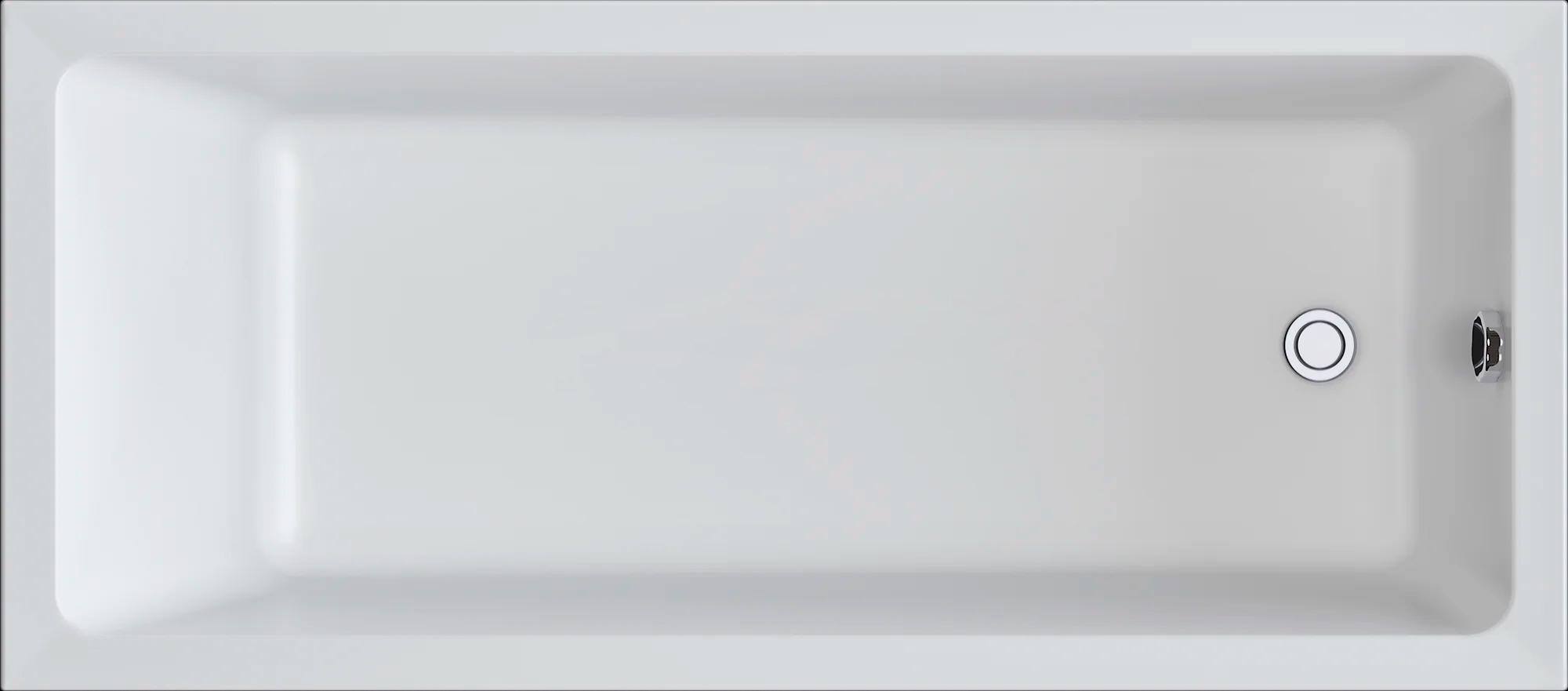 Акриловая ванна BIANCA 160x75 см, без каркаса и слива ZZ