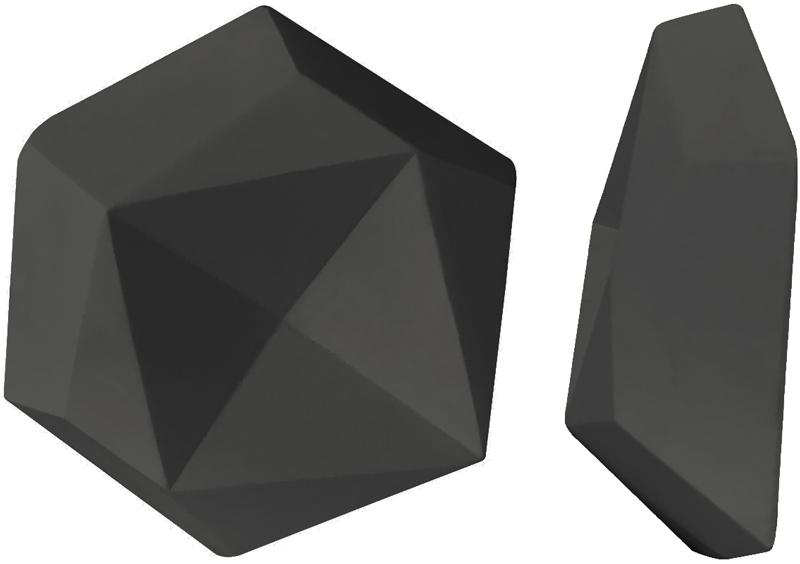 Рельеф Геометрия2 K-1975 KL ( черный ) матовый  |14x16x4.5