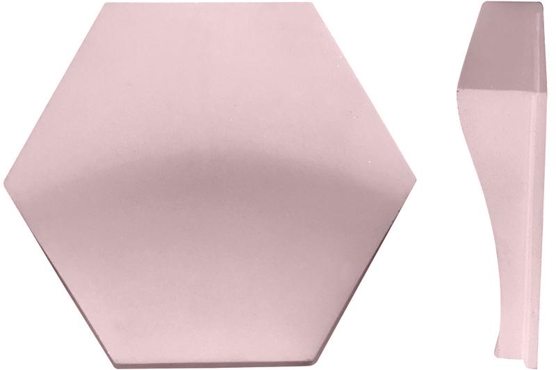 Рельеф Иллюзия2 K-1972 KL ( розовый ) матовый  |13,4x15,4