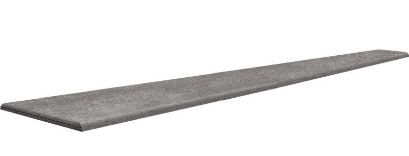 Ступень DOUBLE Техно Левая Фондамента серый (n059040)|34.5х238.5