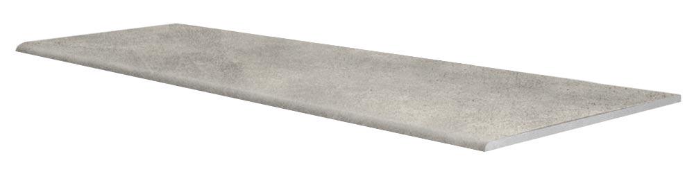 Ступень Техно Проходная Керамогранит Beton G-1102 CR структ.серый (n070357) 29,4x60