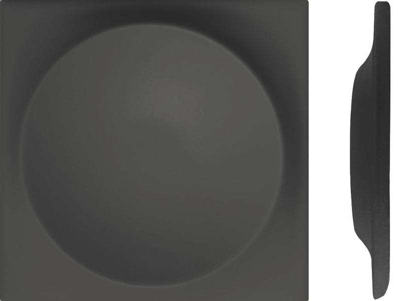 Рельеф Планета  K-1975 ( черный ) матовый | 12,3x12,3