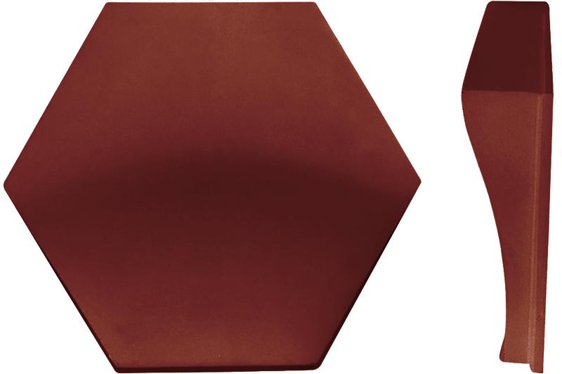 Рельеф Иллюзия2 K-1845 ( красный ) матовый |13,4x15,4