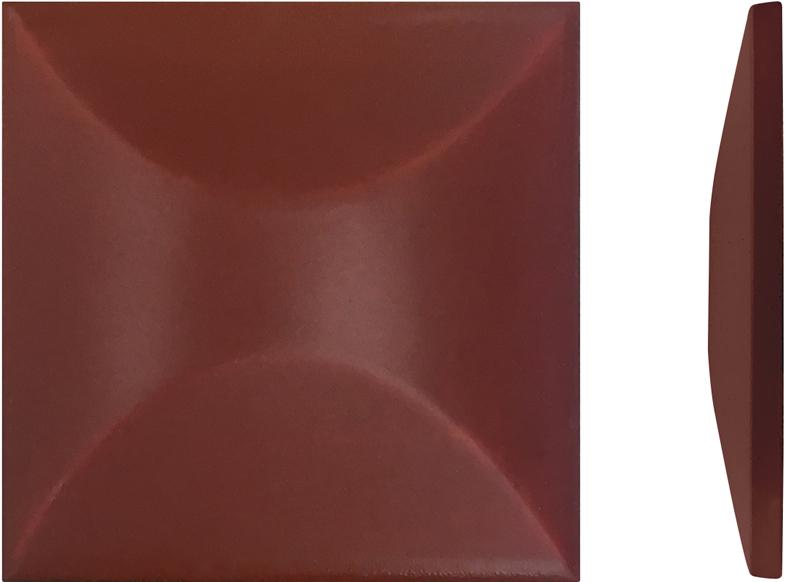 Рельеф Карамель K-1845 KL ( красный ) матовый | 12,3x12,3