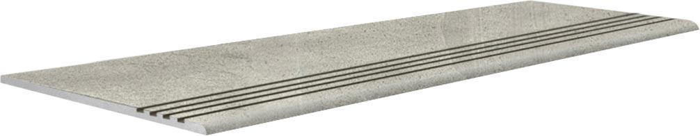 Ступень Стандарт Проходная Stone Collection White ret (n064268) XX |29.6x60