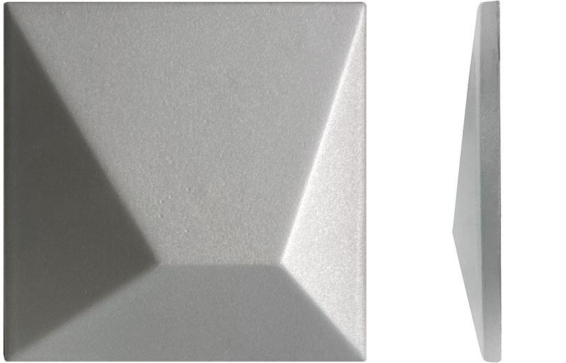 Рельеф Египет    K-1501 ( серебристый ) матовый   | 12,3x12,3