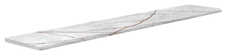 Ступень Техно Проходная Гранит Сандра белый LLR легк.лапп. (n088285)|32,5x120