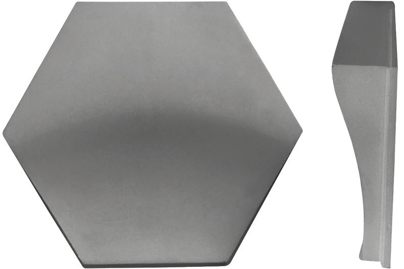 Рельеф Иллюзия2 K-2055 KL ZZ (серый )матовый |13,4x15,4