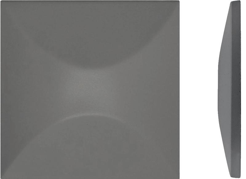 Рельеф Карамель    K-2055 KL ( серый ) матовый |12,3x12,3