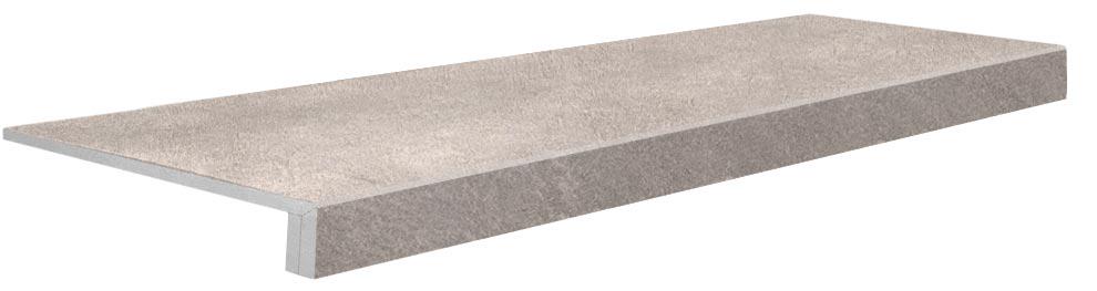 Ступень Евро Проходная Про Стоун беж светлый обрезной ZZ(n073328)|26,8x90,5x8