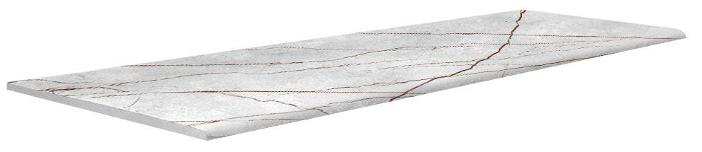 Ступень Техно Проходная Гранит Сандра белый LLR легк.лапп. (n088285) |60x120